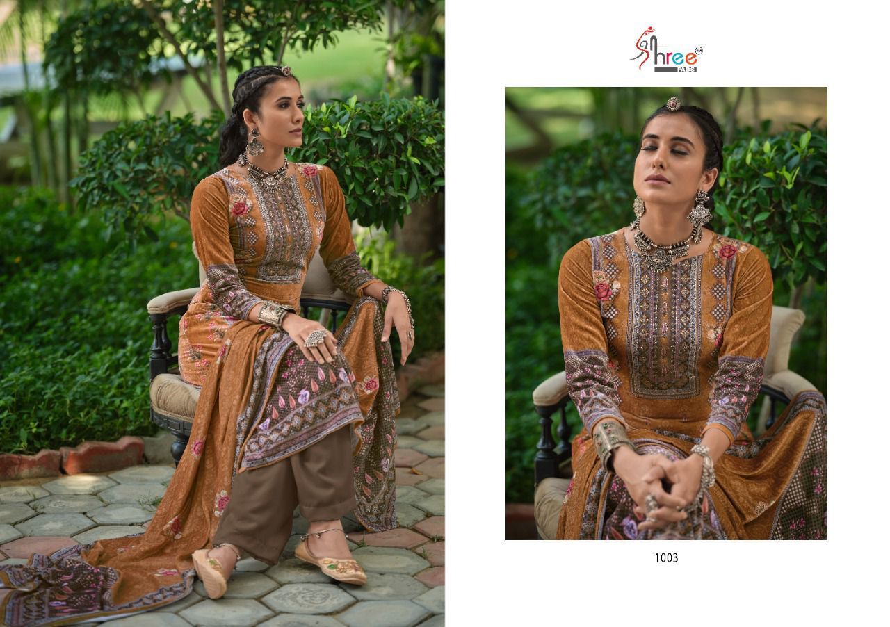 Shree Kashmira Digital Printed Fancy Ethnic Wear Salwar Kameez Collection